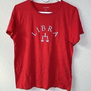 J Crew Libra Tee Horoscope